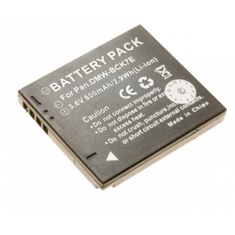Akumuliatorius fotoaparatui Panasonic DMW-BCK7 3.6V 800mAh 